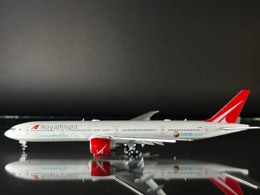 JC WINGS ROYAL FLIGHT B777-300ER VP-BGK (FLAPS DOWN)