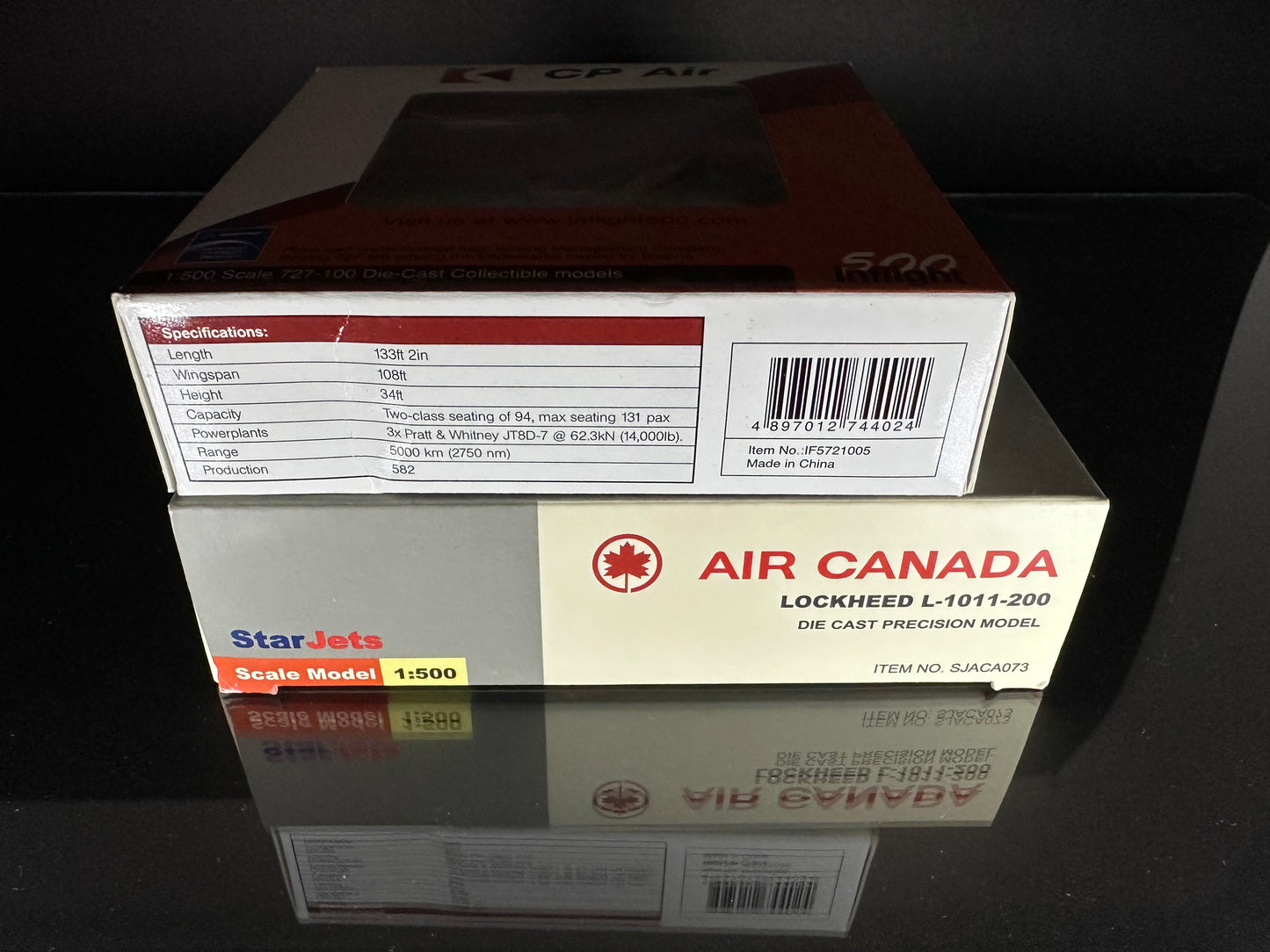 1:500 Vintage Canadian Bundle (CP AIR AND AIR CANADA)