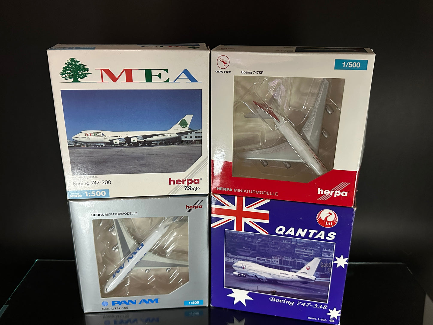 1:500 Boeing 747s Bundle