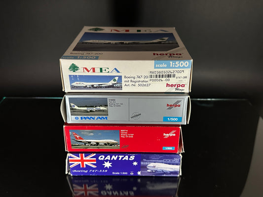 1:500 Boeing 747s Bundle