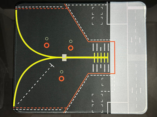 Black Airport Apron Mat (ALL SCALE)