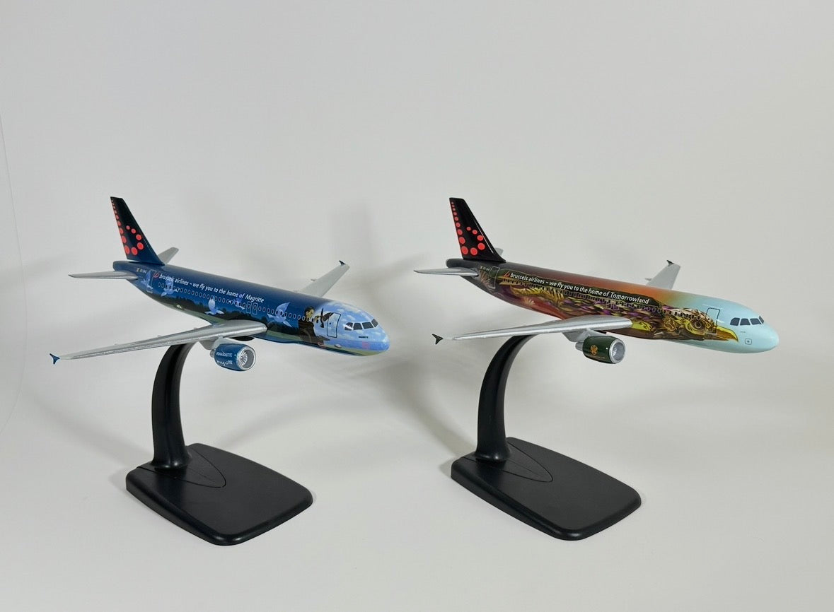 Brussels Airlines A320 “Magritte” & “Amare” Livery Twin Set