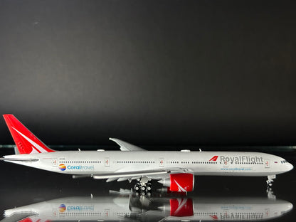 JC WINGS ROYAL FLIGHT B777-300ER VP-BGK (FLAPS DOWN)