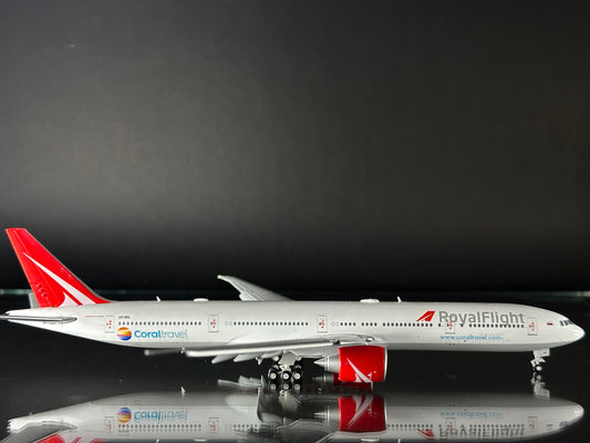 JC WINGS ROYAL FLIGHT B777-300ER VP-BGK (FLAPS DOWN)