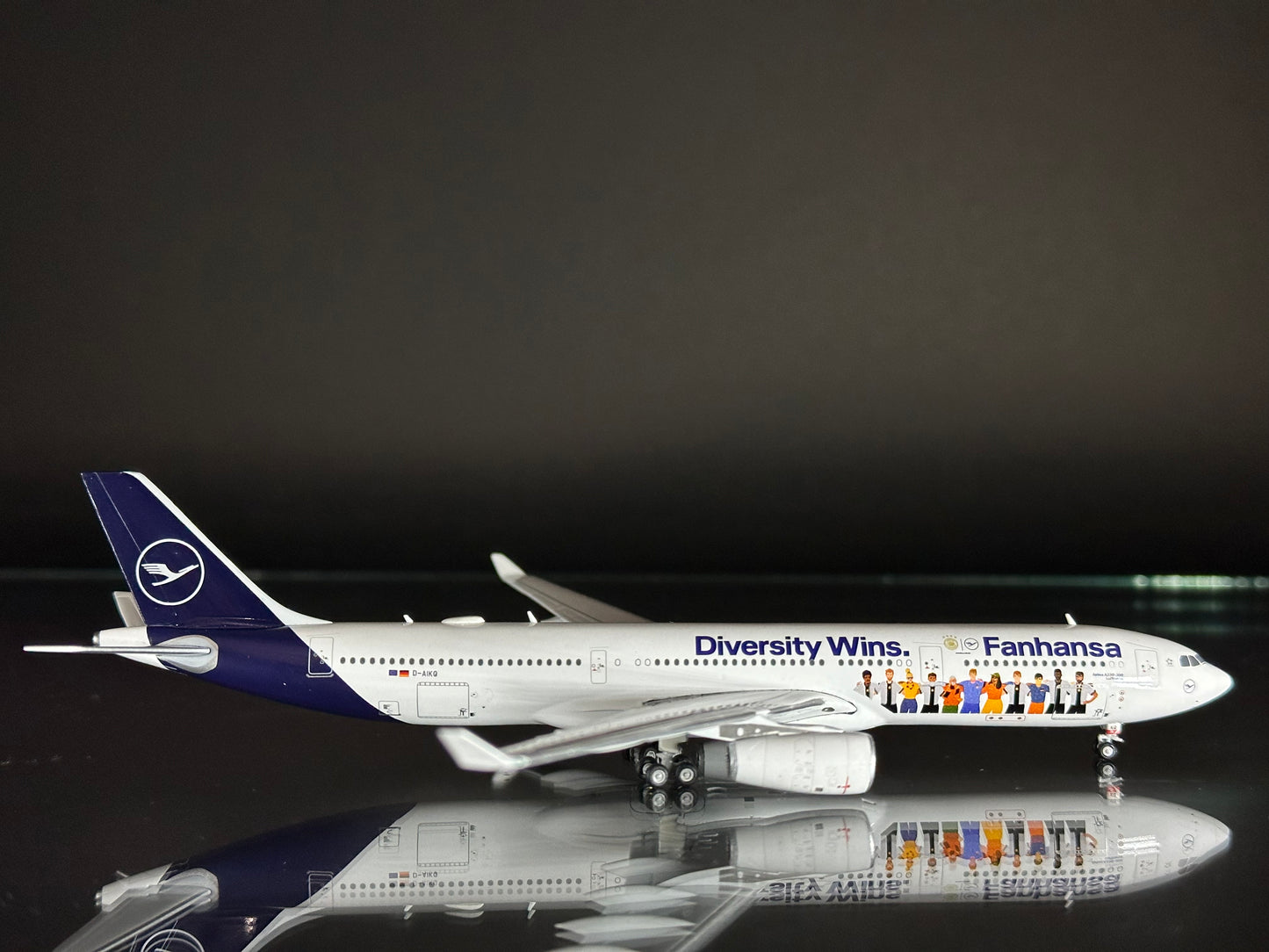 GEMINIJETS Lufthansa Fanhansa Diversity Wins A330-300 D-AIKQ