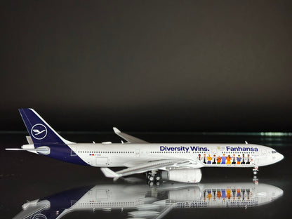 GEMINIJETS Lufthansa Fanhansa Diversity Wins A330-300 D-AIKQ