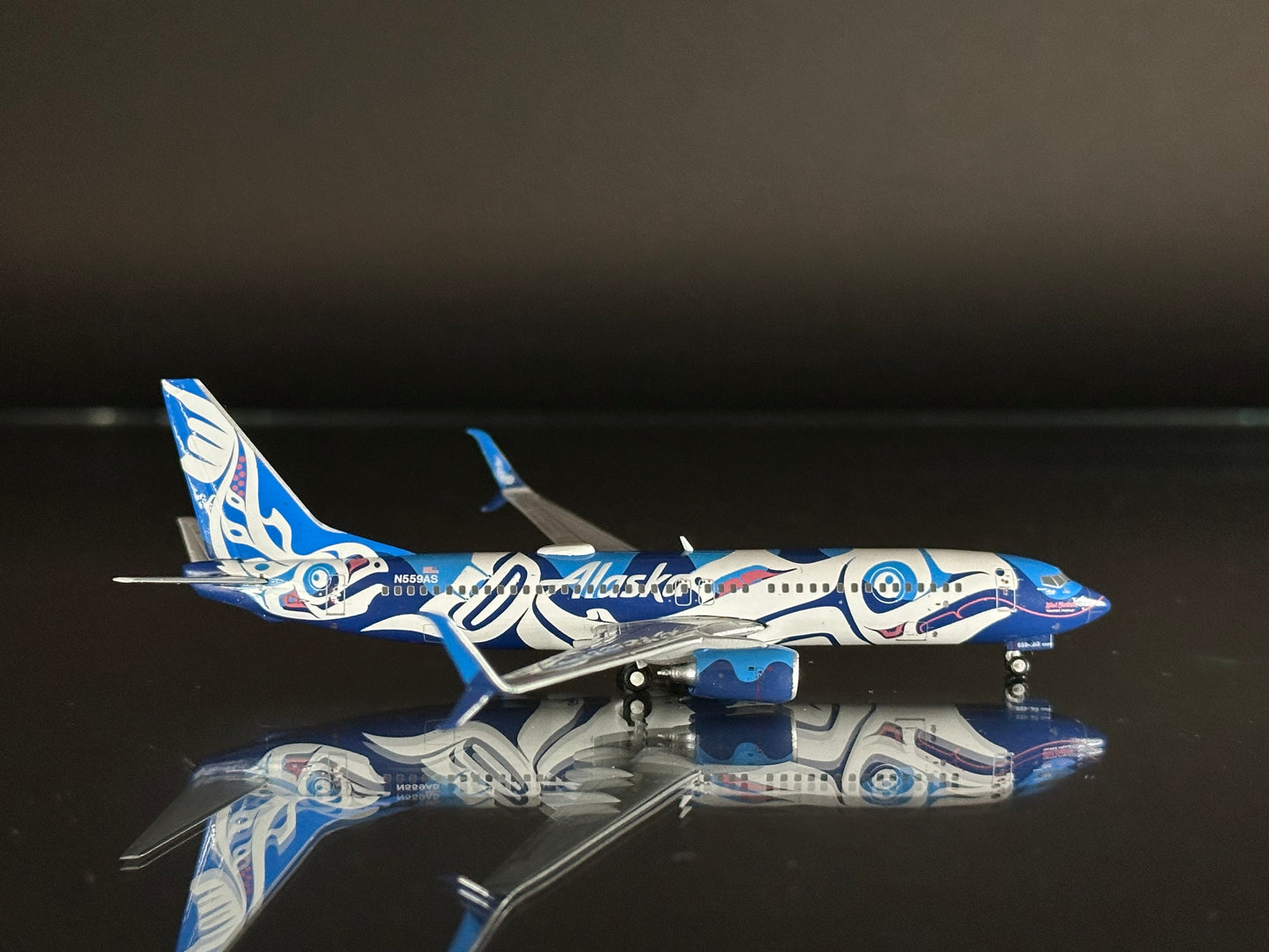 GEMINIJETS Alaska Airlines Salmon People B737-800S N559AS