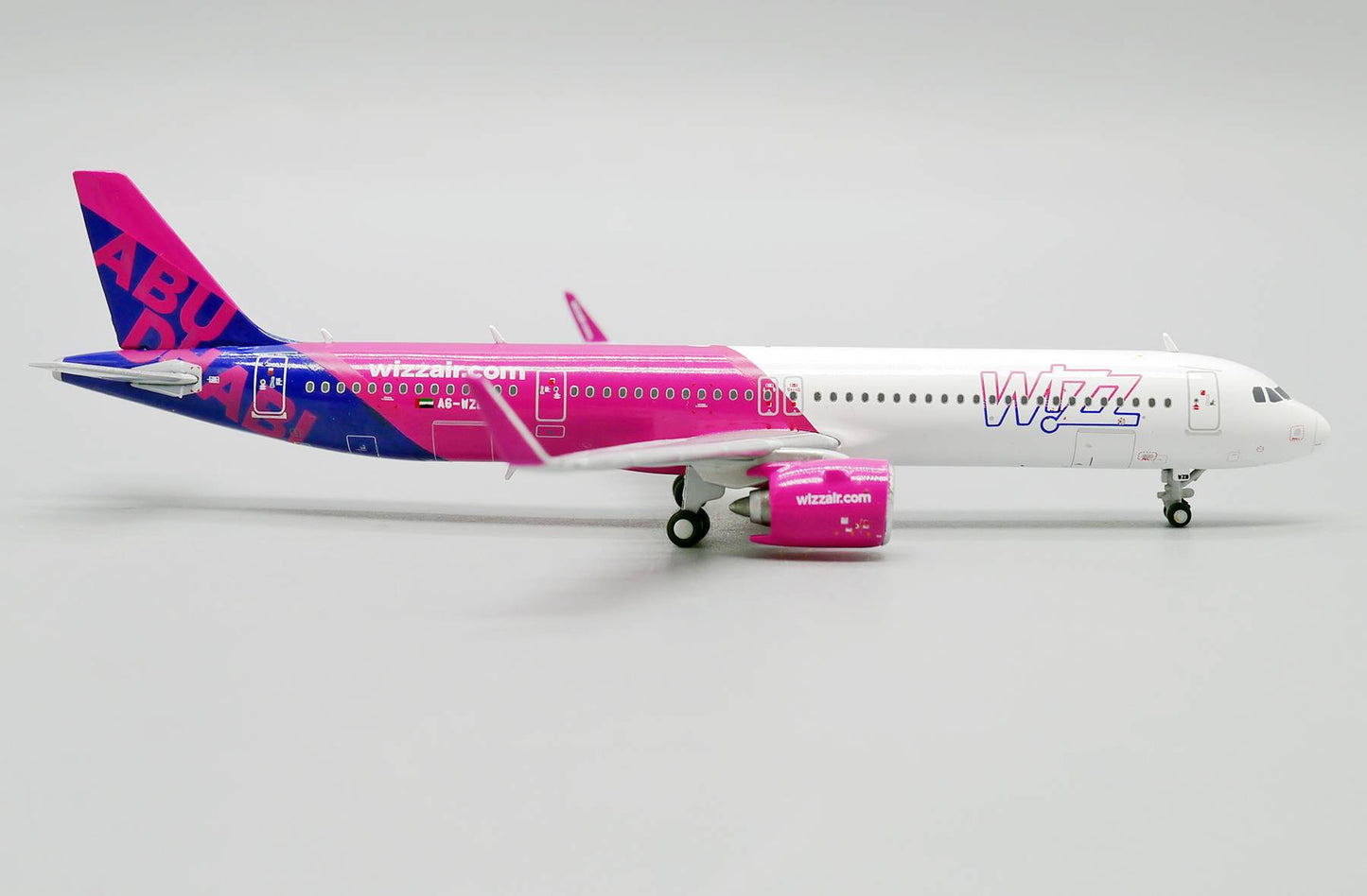 JS WINGS WIZZ AIR "ABU DHABI" A321neo A6-WZB