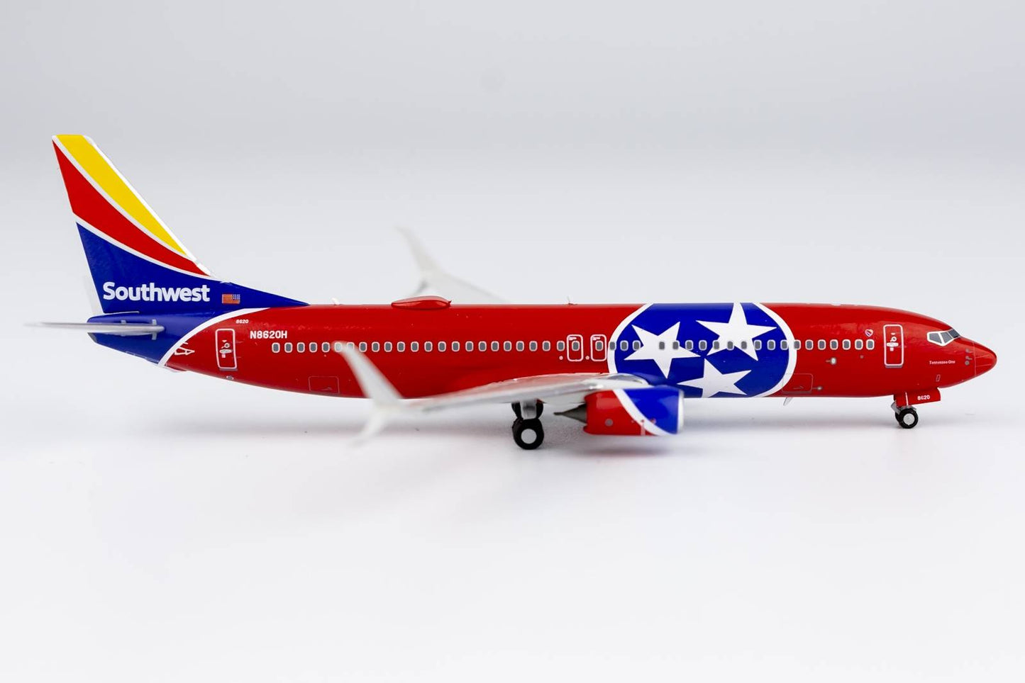 NGMODELS SOUTHWEST AIRLINES TENNESSE ONE B737-800S N8620H