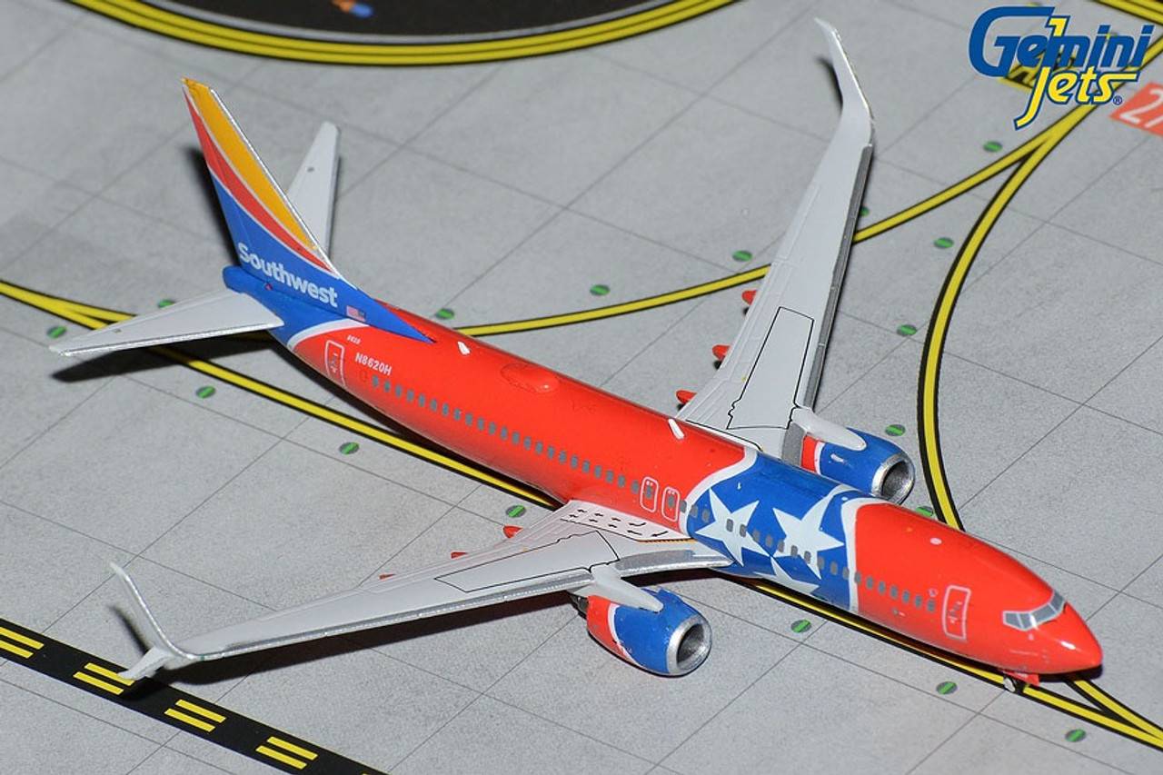 GEMINIJETS SOUTHWEST AIRLINES Tennessee One B737-800S N8620H